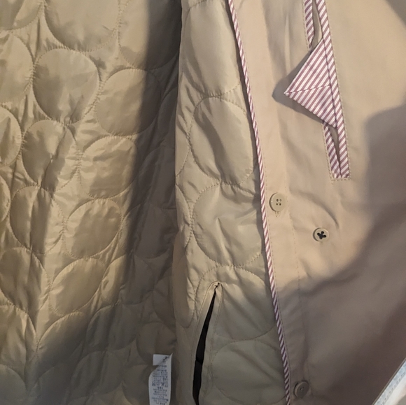 Land's End women's trench coat with removable insulation XL - Picture 2 of 8